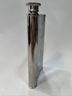 Silver - Stainless Steel - Ice Slot - Flask - 4 Oz 