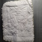 Vintage 80s Baby Quilt Blanket Comforter Bear Rainbow Baby Dreams