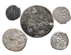 Ottoman Empire 1299   1922  Lote Akce  5 Coins Silver 2 69g Ot001