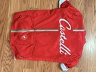 Castelli Men Rosso Corsa Red Full Zip Cycling Jersey Size Medium
