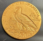1909  2 50 Indian Head Gold Quarter Eagle 90  Gold Us Coin