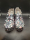 Dansko Lt Pro Healthcare Hero Patent Nursing Clogs Black Floral Shoes Hero