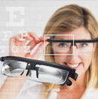 Dial Adjustable Glasses Variable Focus For Reading Distance Vision Eyeglasses  
