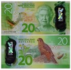 2016 New Zealand 20 Dollars Polymer P-193 New Unc Banknote