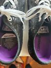 New Converse All Star Black Sequin Low Tennis Shoes Sneakers Mens 11 Womens 13