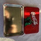 Empty Coca-cola Vintage Card Holding Tin