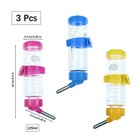 3 Pack Hamster Water Feeder Bottle  125 Ml No-drip Small Animals Water Dispen   