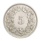 1931 Switzerland 5 Rappen Old Coin Km 26