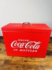 Coca-cola Cooler Greeting Christmas Card Box Set Retro Collectible Vintage