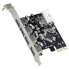 Pci-e Express To Usb 3 0 Controller Expansion Card Adapter 4-port 5gbps For Pc