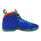 Nike Kid s Little Posite One Gs Basketball Shoes  Game Royal yellow Strike