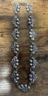 Vintage Taxco Mexico Sterling Silver Necklace - 16     35g - 1930s   40s