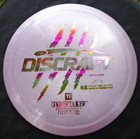 New Discraft Ti Undertaker 4x Claw Paul Mcbeth First Run 173g Rare Multi-foil