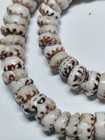 Vintage 1970 s Hawaiian Tiger Puka Shell Necklace W  Barrel Clasp 15 