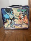 1966 Metal Batman And Robin Lunch Box With Thermos