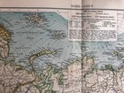 Vintage Map Russia   North Asia From 1914
