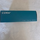 Fancii Cora 3 3-in-1 Facial Brush Waterproof Cleansing System Mint Green White