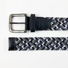 Nike Golf Men s Multi-weave Stretch Woven Belt Blk gry nvy Size  M  34-36  1426