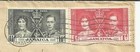 Jamaica Coronation Issue Sg 118  119 Kingston Jun 30 1937 To Usa