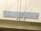 Vintage Bell System Glass Public Telephone Phone Booth Payphone Sign 25 5   x 4 5   