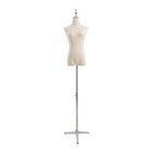 Adjustable Female Mannequin Torso 55-78 In Dress Form For Sewing And Display