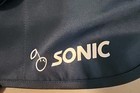 Sonic Logo America s Drive In Blue Uniform Apron Six 6 Open Pockets In Front