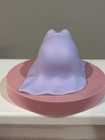Pusheen Box Fall 2023 3 5  Pusheen Scaredy Cat With Ghost Halloween Vinyl Figure