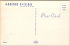 Vintage Lancaster  Pa Dutch Country Advertising Postcard  amish Dolls  Unused