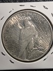 1924 Peace Silver Dollar  1 Philadelphia 90  Silver Vf Circulated