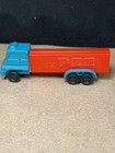Vintage Pez Dispenser Semi Truck Blue Cab  Red Trailer Slovenia No Feet