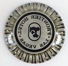Vintage Frontier Hotel Glass Ashtray From Las Vegas Nevada Rat Pack Casino