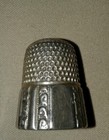 Antique Simons Brothers Sterling Silver Thimble  