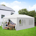 Party Tent 10x20ft Heavy Duty Waterproof Outdoor Wedding Tent W 6 Remov Sidewall