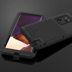 For Samsung S24 Fe S23 Ultra S22 Note20 Heavy Duty Metal Armor Rubber Case Cover