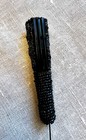 Antique Beaded Mourning Hat Pin Hatpin