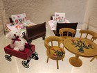 Vintage Dollhouse Miniature Folk Art Children s Room 1 12 Scale