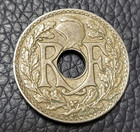 1928 France 10 Centimes Coin