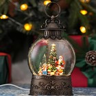 Christmas Snow Globe Christmas Decorations  Lighted Musical Snow Globes Lantern 