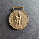 Rare Italian Fascist Medal Maresciallo Italo Balbo Roma Chicago Usa Flight 1933