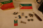 Rare 60   s Singer Featherweight 221k5 Wht Sewing Machine W case And Accessories    