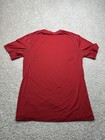 Nike Pro Combat Compression Dri-fit Shirt Size M  Short Sleeve Active Red