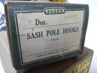 Nos Vtg Sager Pull Down Pole Hook Transom Window Sash Ring Latch Skylight  8458