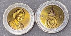 Thailand 10   baht Commemorative Lot  10 Coins  1957   2016  Mixed Issues Rama Ix