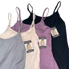 Yummie Cami Tank Convertible Shelf Bra Criss Cross Straps Lightweight Cassidy
