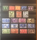 Stamps Great Britain Lot Of 20 Different Commems Of King George Vi   Details