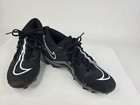 Nike Alpha Menace 3 Shark  mens Size 9  Football Cleats Black Cv0582 010 Grey