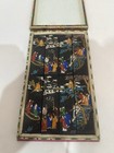 Vintage Chinese Painted Ink Sticks Set Calligraphy Art In Box 8 Piece