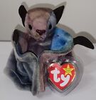 Ty Beanie Baby Batty The Bat Ty-dyed Version 4 5  Mwmts Plush Stuffed Animal Toy