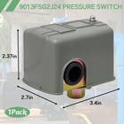 9013fsg2j24 Pressure Switch - 40 60 Psi Adjustable Differential  1 4  Female   