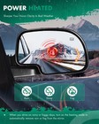 Passenger Towing Mirror For 03-06 Silverado Sierra Turn Signal Defrost Power